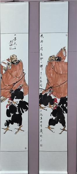 “花开见佛”——王林、王林贵中国画跨年巡展第九站盛开山城重庆