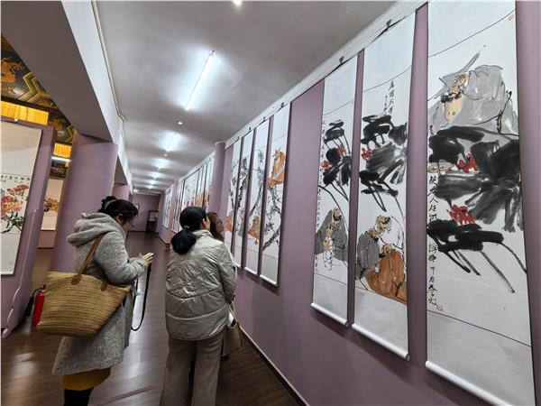 “花开见佛”——王林、王林贵中国画跨年巡展第九站盛开山城重庆