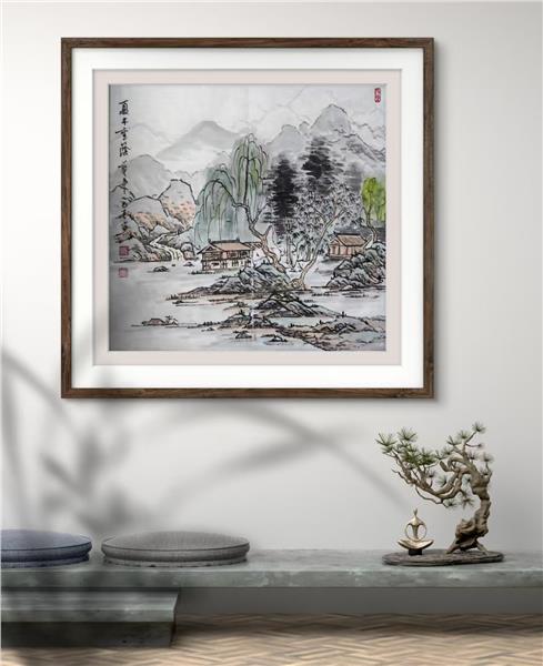 中国国际新闻杂志社书画院智库书画艺术家魏华平简介图2