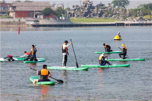 乘风破浪尖山湖！ ——合肥市全民健身运动会浆板比赛圆满落幕