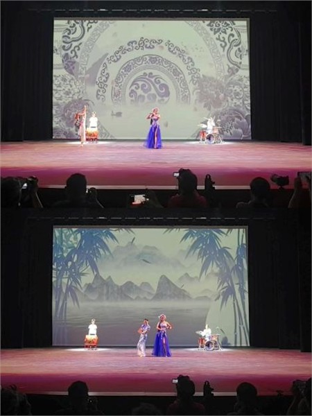中国国际新闻杂志社音乐传播院副院长、美国分社副社长张羽琪三度绽放奥城文化节，笛箫悠扬展现中华文化魅力