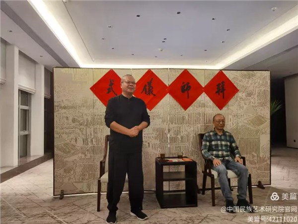 中秋佳节，洛阳举办画家王林、孙伟“王孙组合”收徒仪式
