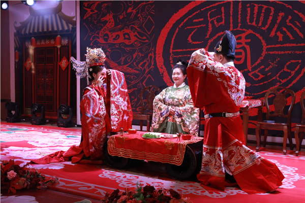 礼乐传家声 婚俗润边城——国学频道《婚礼中国》携明制汉婚礼礼献延吉