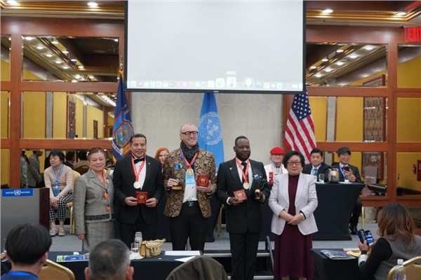 龚巧玉率团亮相联合国80周年庆典 以水为媒传递中国和谐智慧