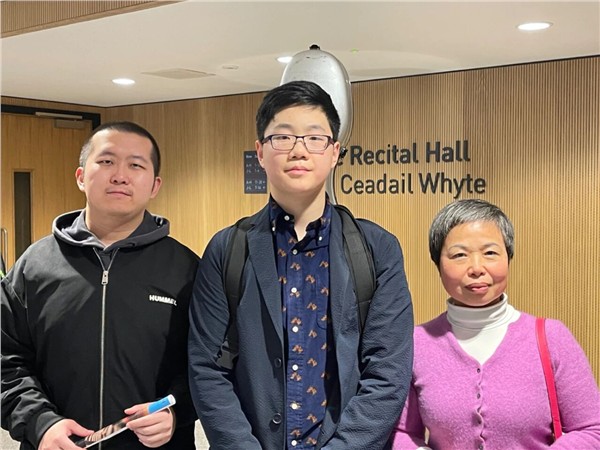 爱尔兰皇家音乐学院青少年独奏总决赛中，华人选手大放异彩