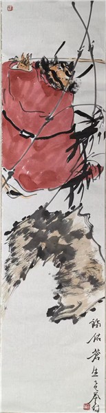 _IBK_16.jpg 清风正气出钟君——赏画家养林国画竹林钟馗系列