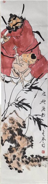 _IBK_14.jpg 清风正气出钟君——赏画家养林国画竹林钟馗系列