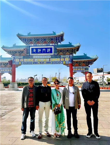 著名爱国港星、中国国际新闻杂志社副社长张羽希受聘妈祖文化推广大使