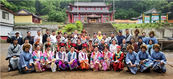 笔墨承儒韵 薪火润山城——高文清助力桓仁三清宫孔子学堂揭牌盛典