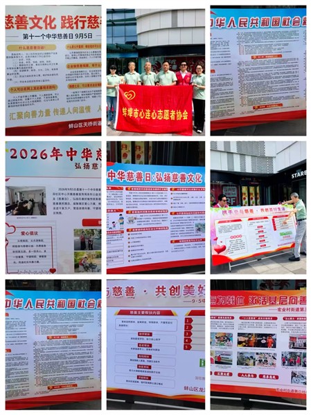 聚力公益暖珠城 向善而行显担当——蚌埠市心连心爱心公益协会开展中华慈善日主题活动图3
