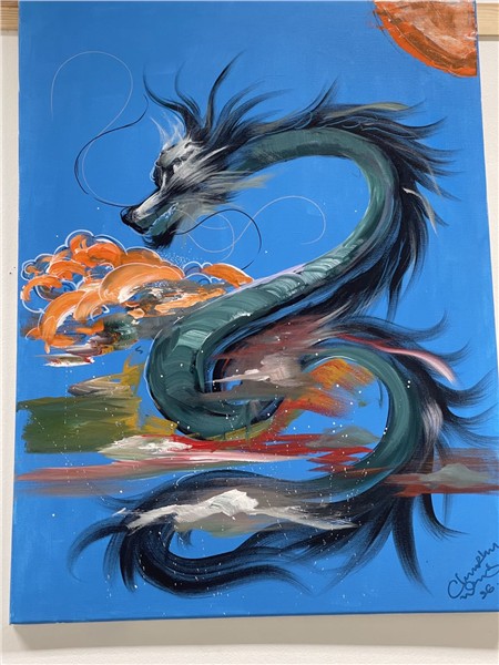 华裔艺术家王春竹《十二生肖》系列亮相首届爱尔兰-中国文化艺术节画展， 以混合媒介艺术架起中爱文化桥梁