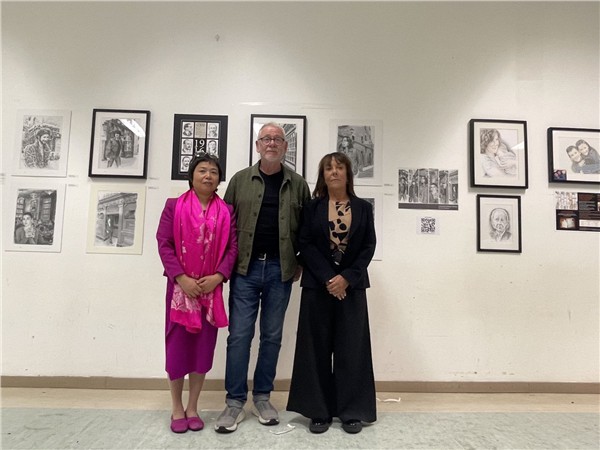 笔触凝固时光，光影对话中西：David Gleeson 亮相爱尔兰-中国文化艺术节画展