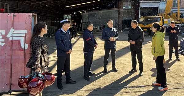 黑龙江省鸡西市密山市委书记王士强调研督导北大营供热中心今冬供热筹备工作