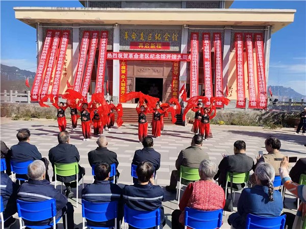 “精忠报国”爱国主义教育基地落户焦作革命老区纪念馆 ，郝江华现场授牌并做践行精忠报国精神讲话
